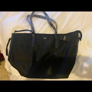 Botkier black nylon tote bag
